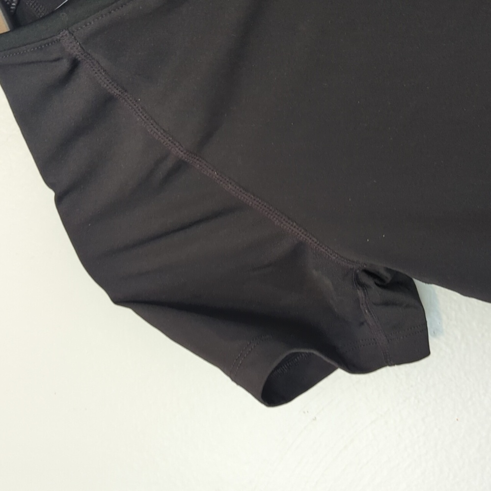 Nike Pro Combat Tee Fitted V Neck Basic Black Women's Dri-Fit Tee Small S - Picture 6 of 10
